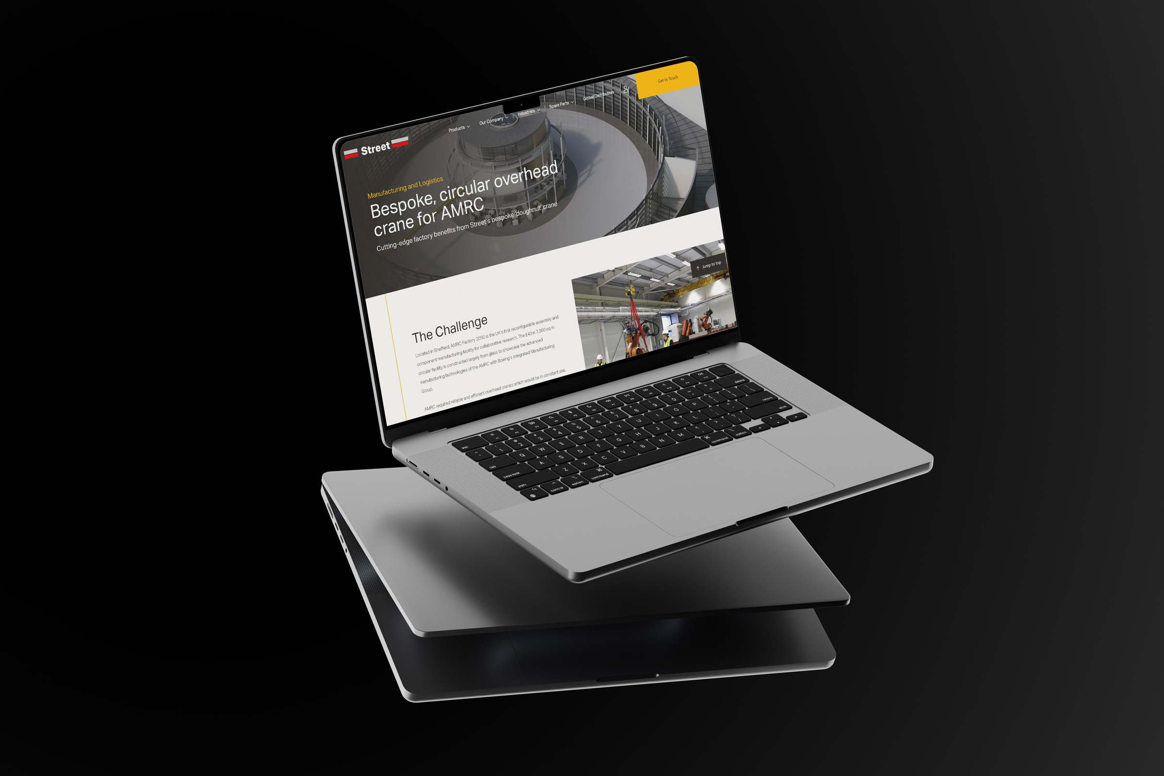 Full width project image